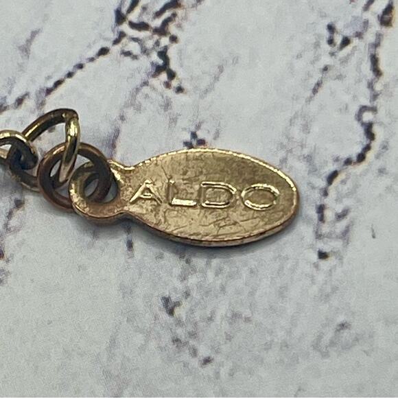 Aldo gold tone wrapped chain link bracelet - Picture 4 of 5